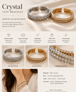 Cuff Bracelet 4 Row