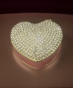 Enamel Metal Diamond Heart