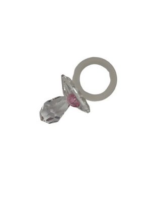 Crystal Pacifier with heart