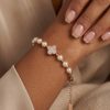 CLover Flower Rose Gold Shell Pearl