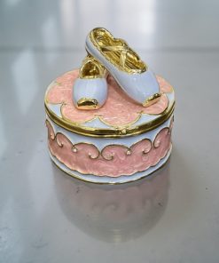 Enamel Metal Ballet slipper