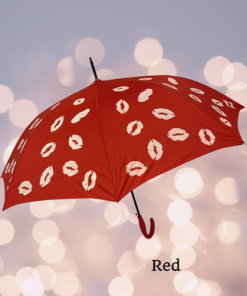 Umbrella colour change lips print  colour available