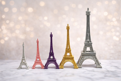 Eiffel Tower-size 5.9" (colour options)