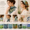 Mini Scarf-Famous Painting Collection