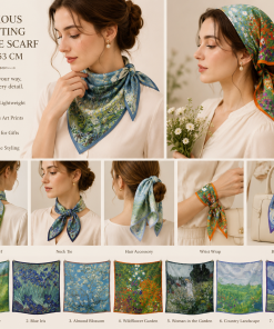 Mini Scarf-Famous Painting Collection
