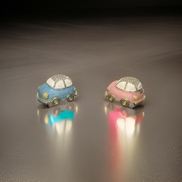 Enamel Metal Mini Car
