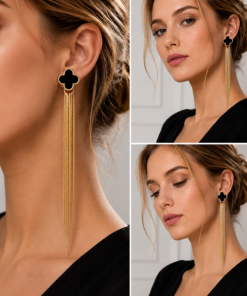 Clip Earring Luck flower