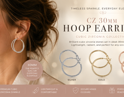 Hoop Earring 30mm