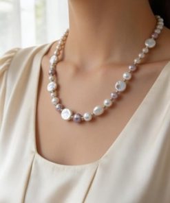 Design Freshwater pearl and shell pearl