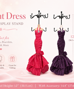 Elegant Dress Jewelry Stand