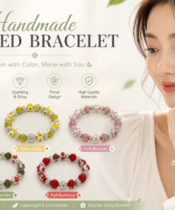Alternative view of Glass Blossom Bracelet Collection