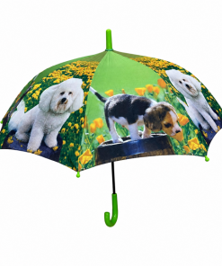 Alternative view of Sweet Puppy Friends Kids Umbrella