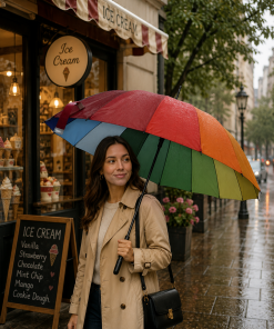Rainbow ,Umbrella