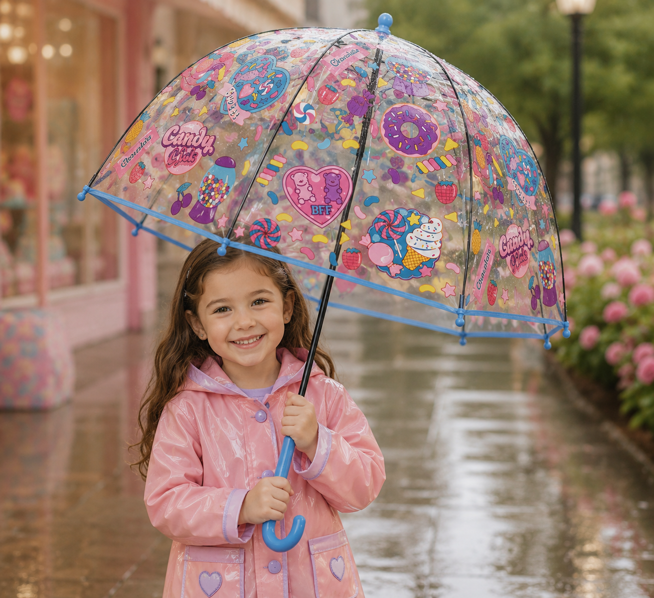 Kids umbrella- Colourful, fun unicorn designs ( 3 styles)