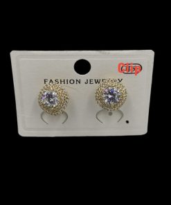 Clip Earring Crystal 0399