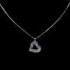 Heart Necklace cubic ziconia