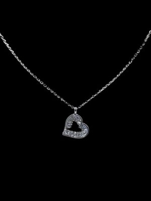 Heart Necklace cubic ziconia