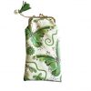 Glasses Case- Green butterflies, swirls and flowers
