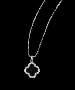 Necklace flower ( Clover )2790