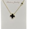 Necklace Flower Clover