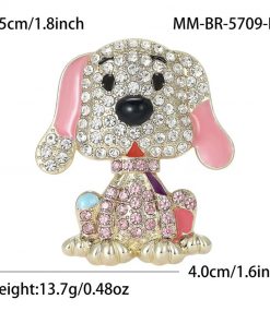 Brooch Dog Big Ear