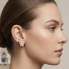 Earring Stud butterfly 6745