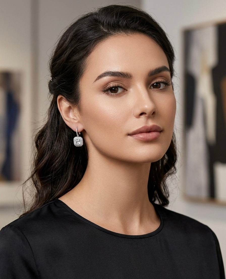 Dangling Cubic Zirconia