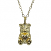 Necklace Teddy w hug me gold