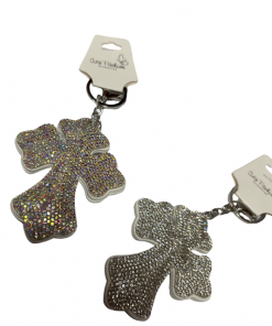 Cross Charm Keychain