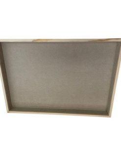 Jewelry display tray- Flat tray with wood base