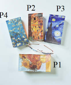 Eyeglass case famous painted image