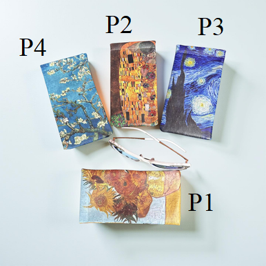 Eyeglass Case Famous Painted Image