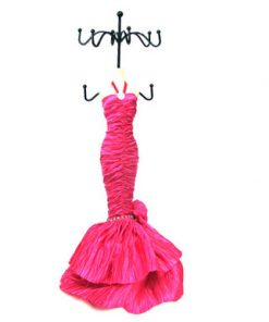Jewelry Stand - Ruffled dress