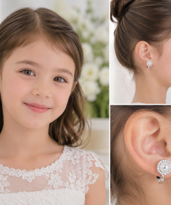 Alternative view of Clip Earring Pearl Size 3mm