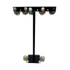 Earring- Pearl stud with rhinestone design ( Colour options)