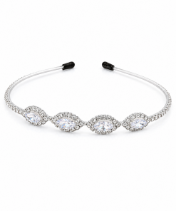 Alternative view of Princess CZ Headband