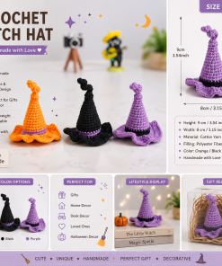 Crochet Witch Hat