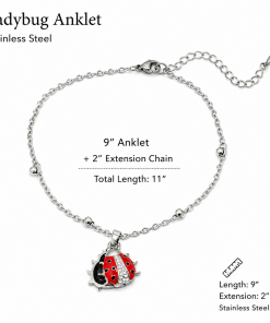 Anklet-ladybug