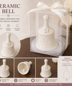 Ceramic Keepsake Bell With Gift Box