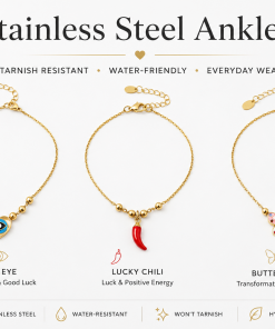Anklet Stainless Steel Style
