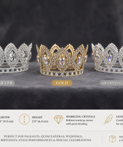 Peacock Princess Crown