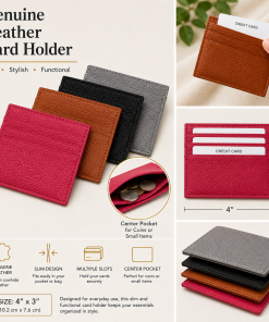 Genuine Leather Card Holder