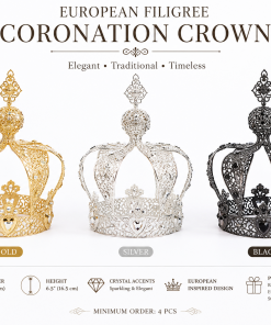 Royal Filigree Ceremonial Crown