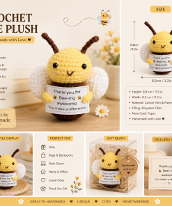 Crochet Bee Plush