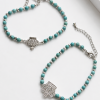 Bracelet-Crown with with Turquoises Style