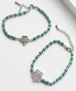 Bracelet-Crown with with Turquoises Style