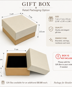 Single  Gift Box  Size 7x7x3.5CM