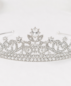 Royal Blossom Crystal Tiara