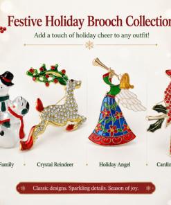 Christmas Brooch Collection