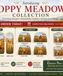 Poppy Meadow Collection Coin Wallet